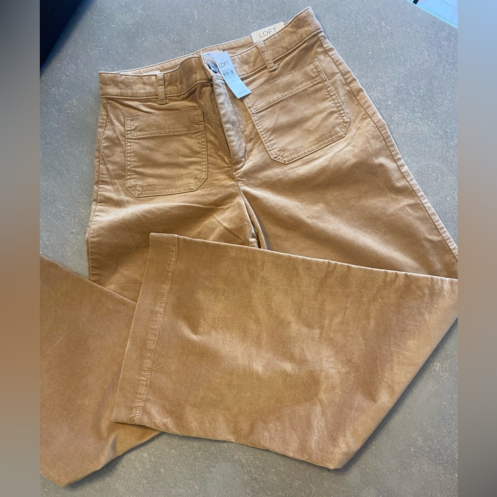 BNWT LOFT - The Palmer Wide Leg High Rise